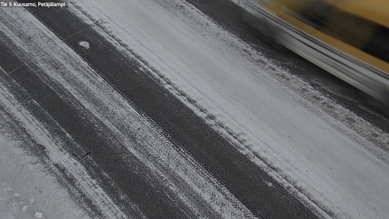 Weather Camera Image Road 5 Kuusamo, Petäjälampi, Kuusamo, Pohjois-Pohjanmaa