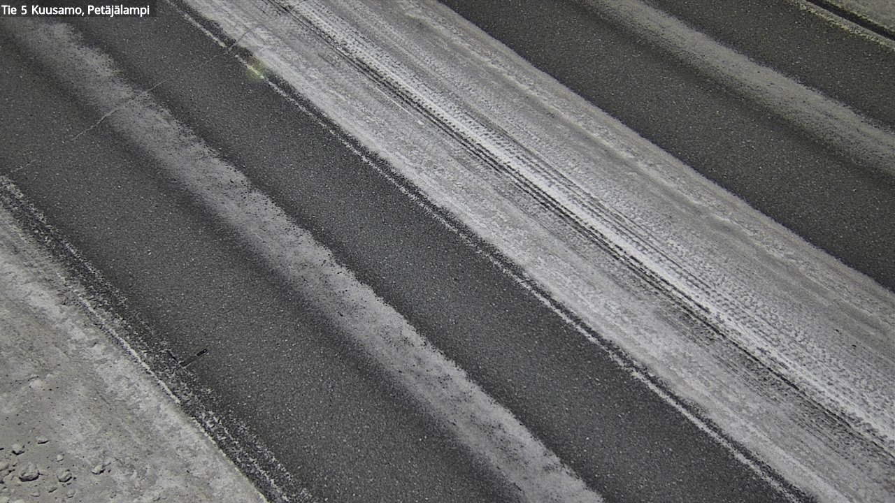 Weather Camera Image Road 5 Kuusamo, Petäjälampi, Kuusamo, Pohjois-Pohjanmaa