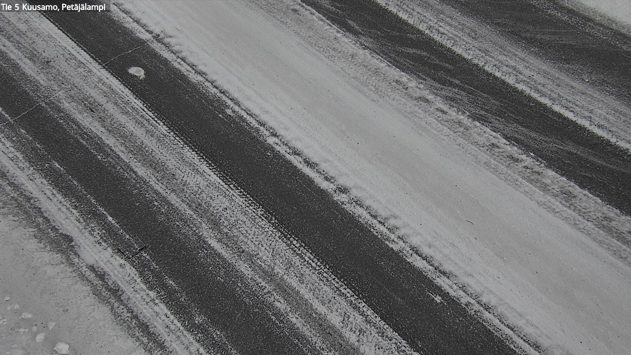Weather Camera Image Road 5 Kuusamo, Petäjälampi, Kuusamo, Pohjois-Pohjanmaa