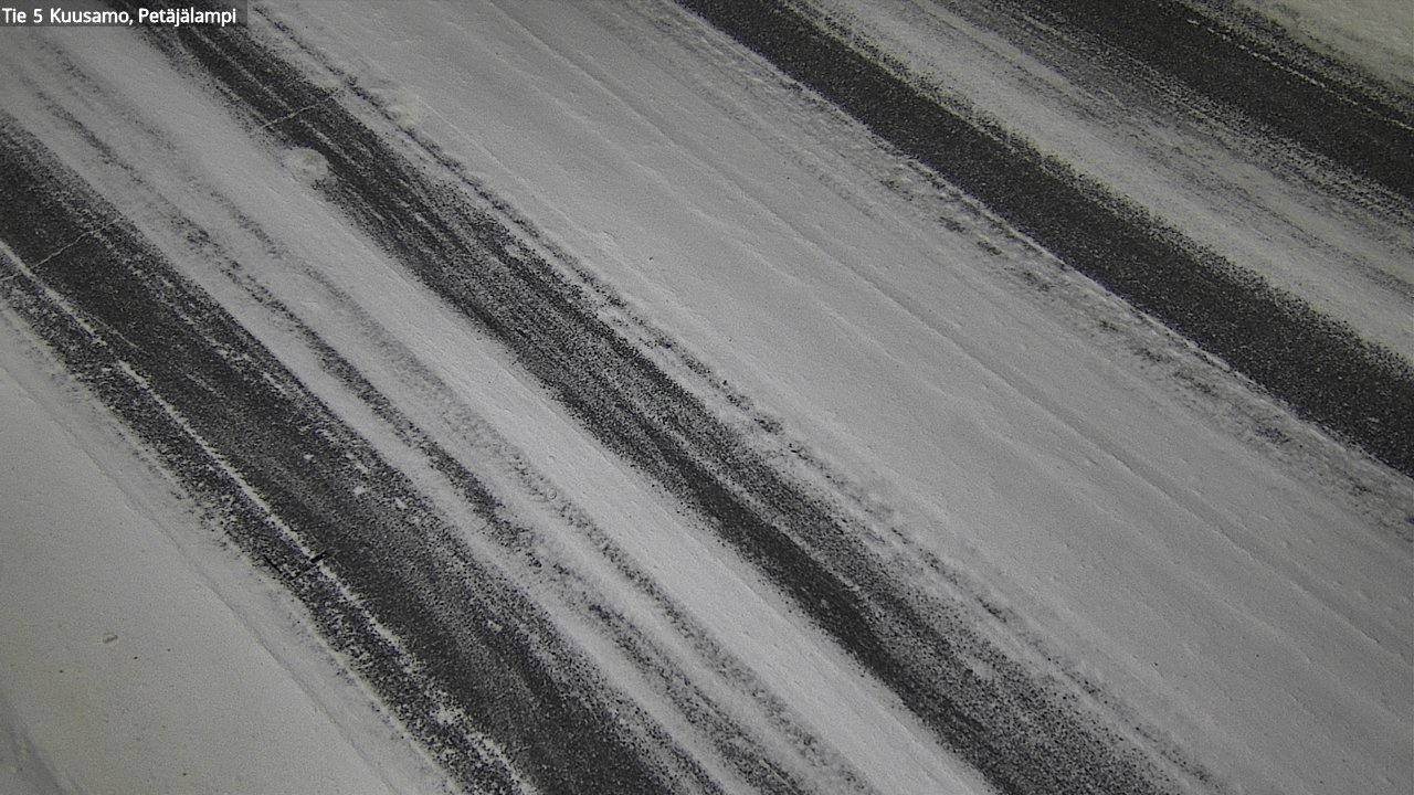 Weather Camera Image Road 5 Kuusamo, Petäjälampi, Kuusamo, Pohjois-Pohjanmaa