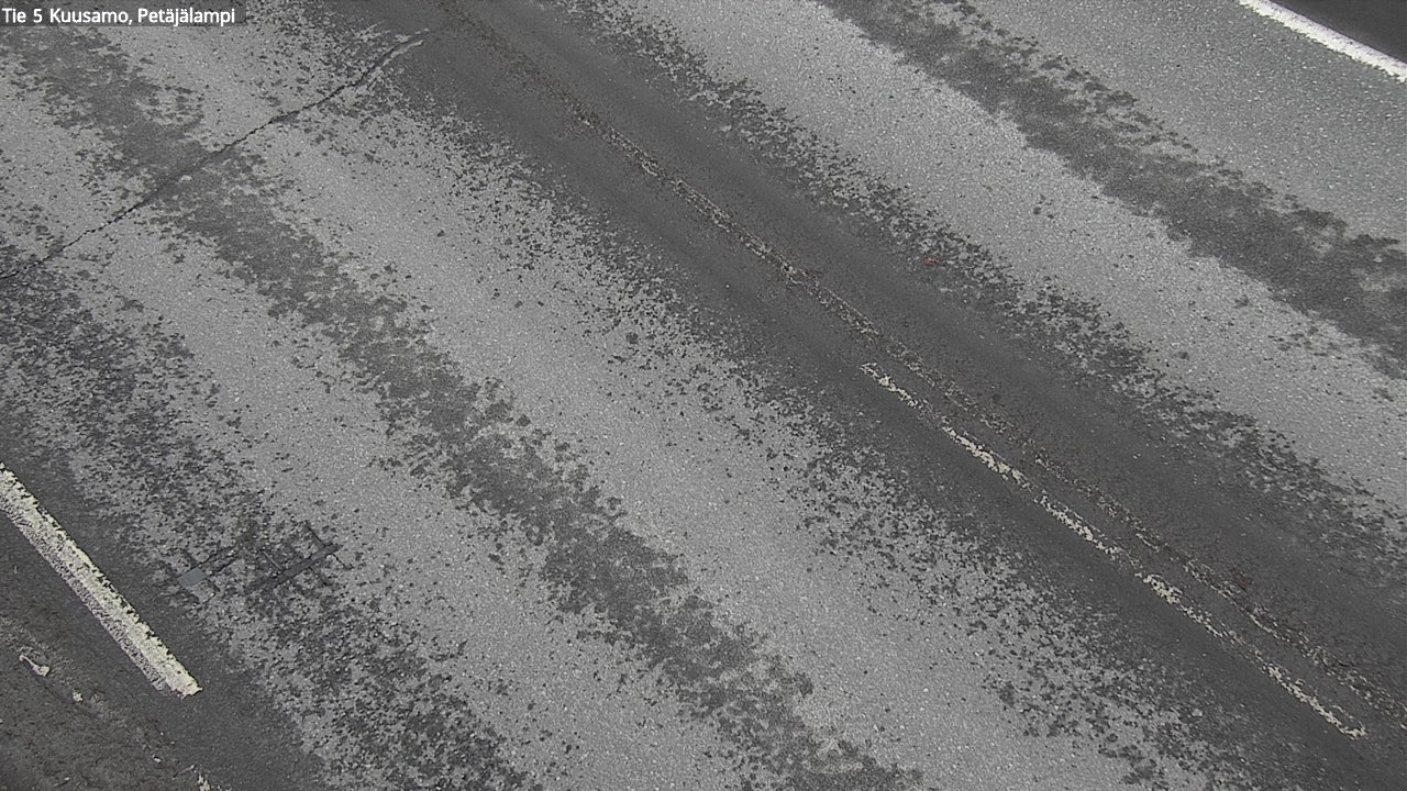 Kelikamerat Kuva Tie 5 Kuusamo, Petäjälampi, Kuusamo, Pohjois-Pohjanmaa