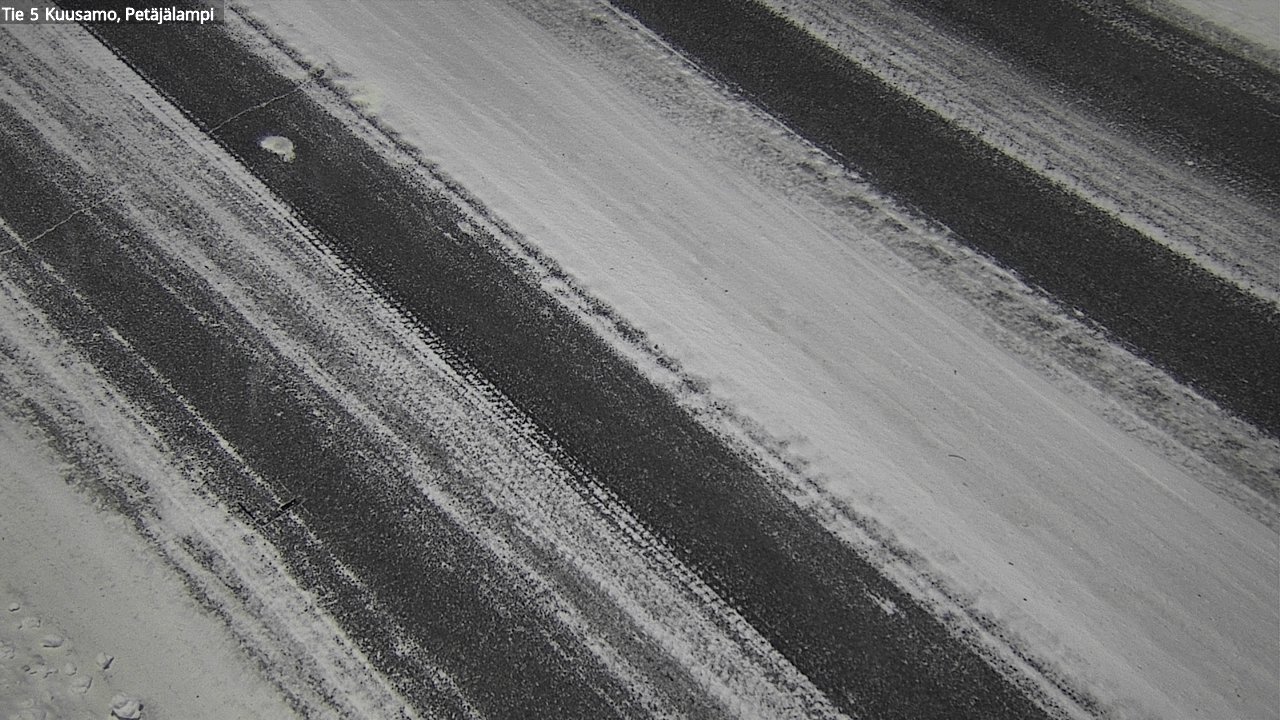 Weather Camera Image Road 5 Kuusamo, Petäjälampi, Kuusamo, Pohjois-Pohjanmaa