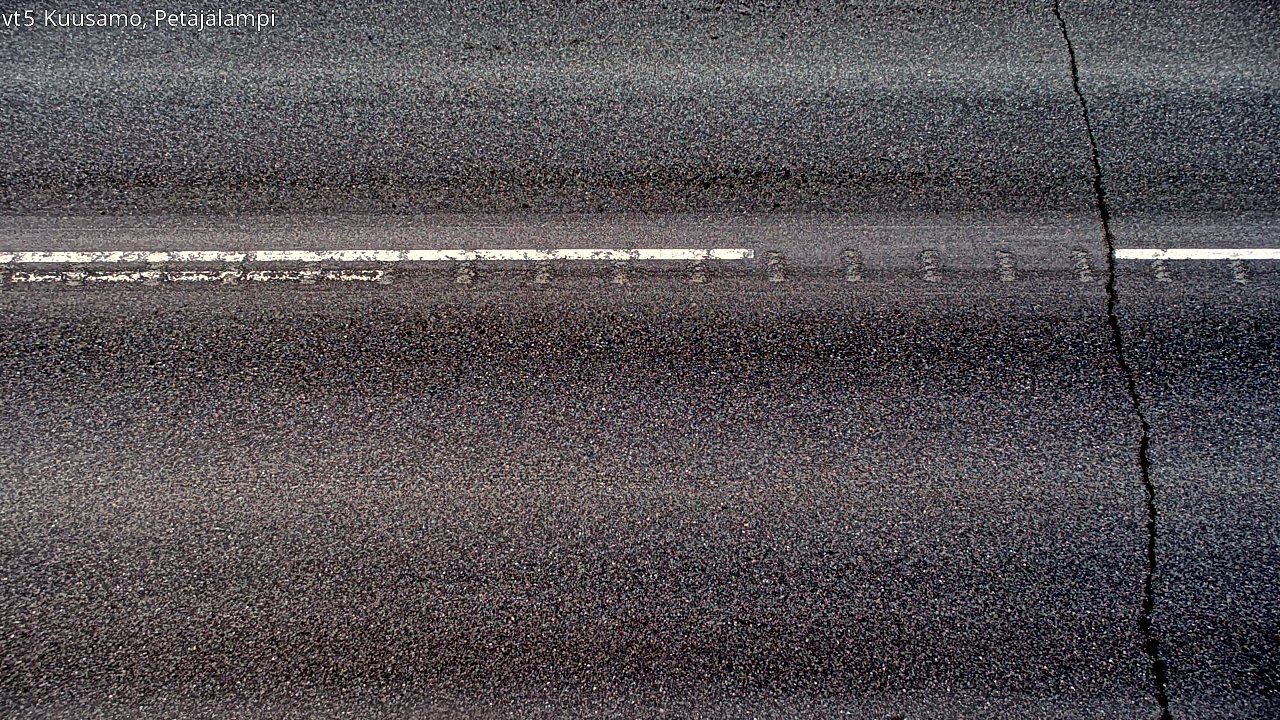 Weather Camera Image Väg 5 Kuusamo, Petäjälampi, Kuusamo, Pohjois-Pohjanmaa