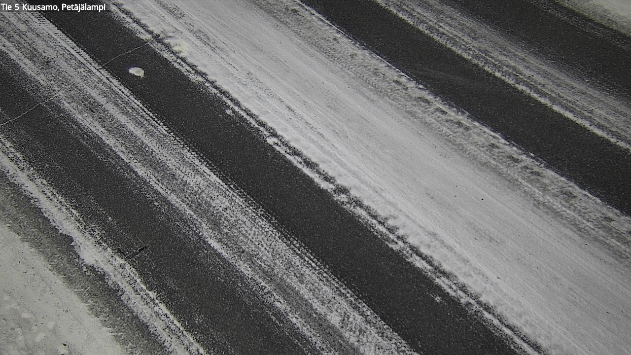 Weather Camera Image Road 5 Kuusamo, Petäjälampi, Kuusamo, Pohjois-Pohjanmaa