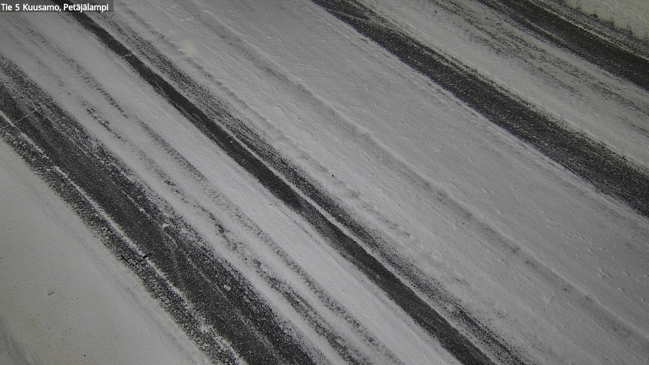 Weather Camera Image Road 5 Kuusamo, Petäjälampi, Kuusamo, Pohjois-Pohjanmaa