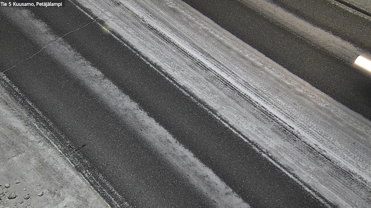 Kelikamerat Kuva Tie 5 Kuusamo, Petäjälampi, Kuusamo, Pohjois-Pohjanmaa