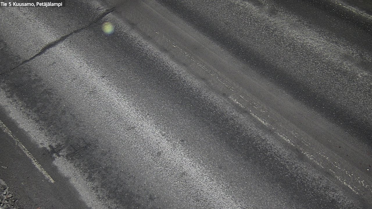 Weather Camera Image Road 5 Kuusamo, Petäjälampi, Kuusamo, Pohjois-Pohjanmaa