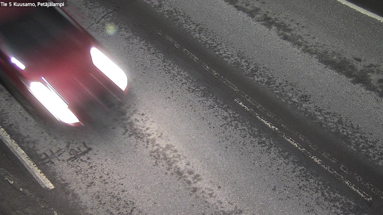 Kelikamerat Kuva Tie 5 Kuusamo, Petäjälampi, Kuusamo, Pohjois-Pohjanmaa