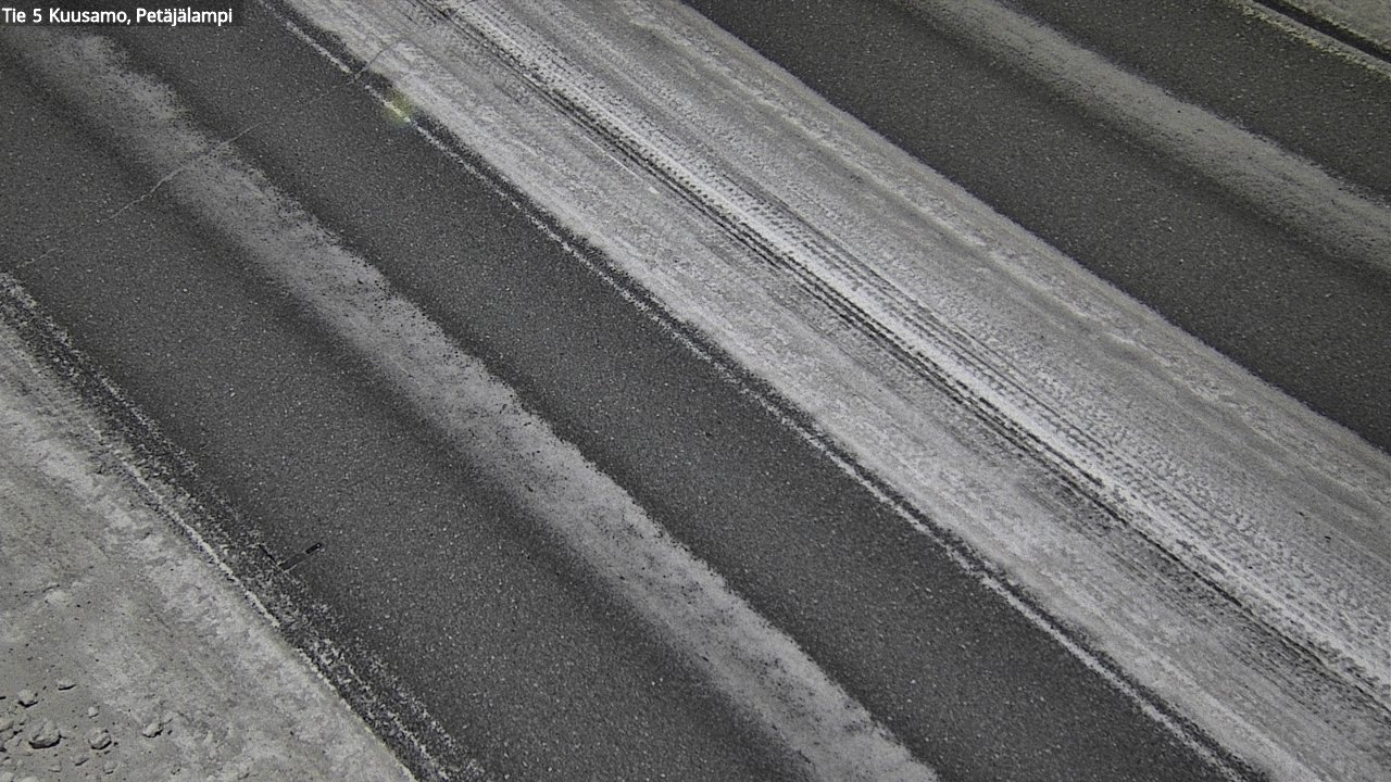 Weather Camera Image Road 5 Kuusamo, Petäjälampi, Kuusamo, Pohjois-Pohjanmaa
