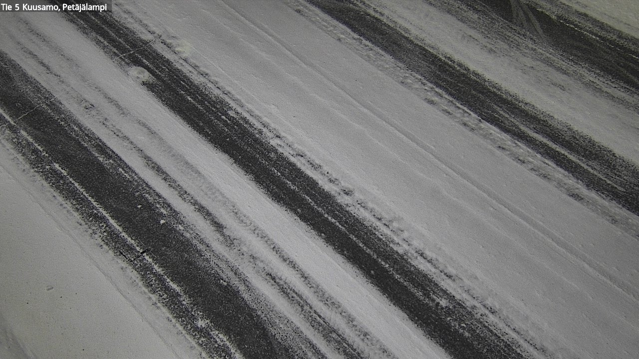 Weather Camera Image Road 5 Kuusamo, Petäjälampi, Kuusamo, Pohjois-Pohjanmaa