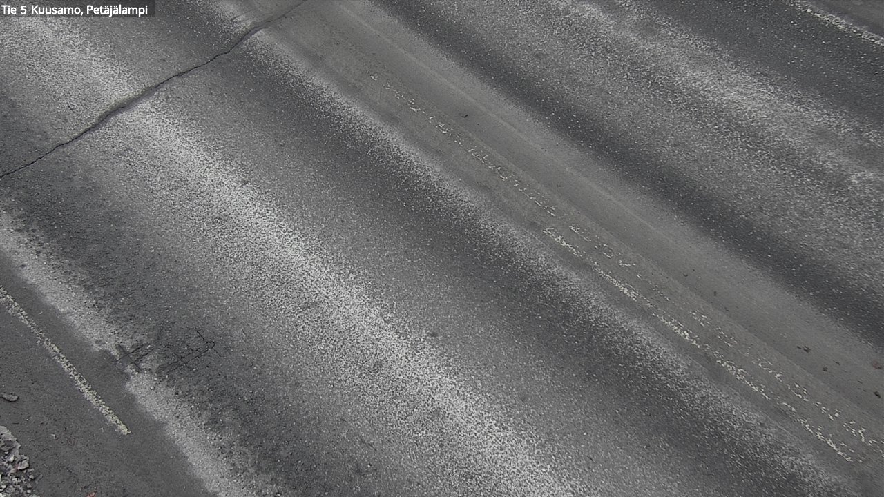 Weather Camera Image Road 5 Kuusamo, Petäjälampi, Kuusamo, Pohjois-Pohjanmaa