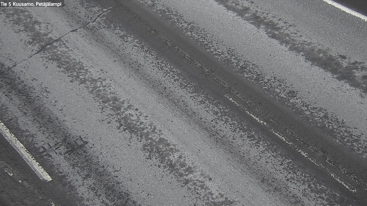 Kelikamerat Kuva Tie 5 Kuusamo, Petäjälampi, Kuusamo, Pohjois-Pohjanmaa