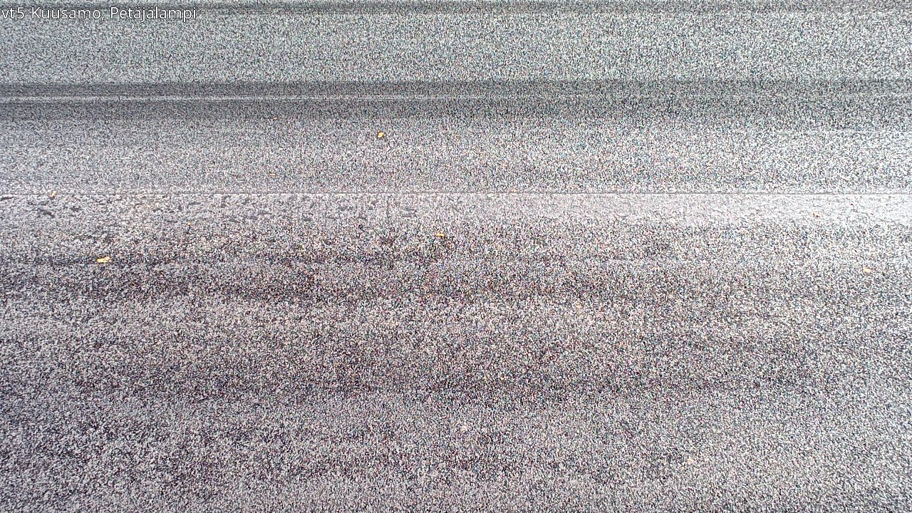 Weather Camera Image Road 5 Kuusamo, Petäjälampi, Kuusamo, Pohjois-Pohjanmaa