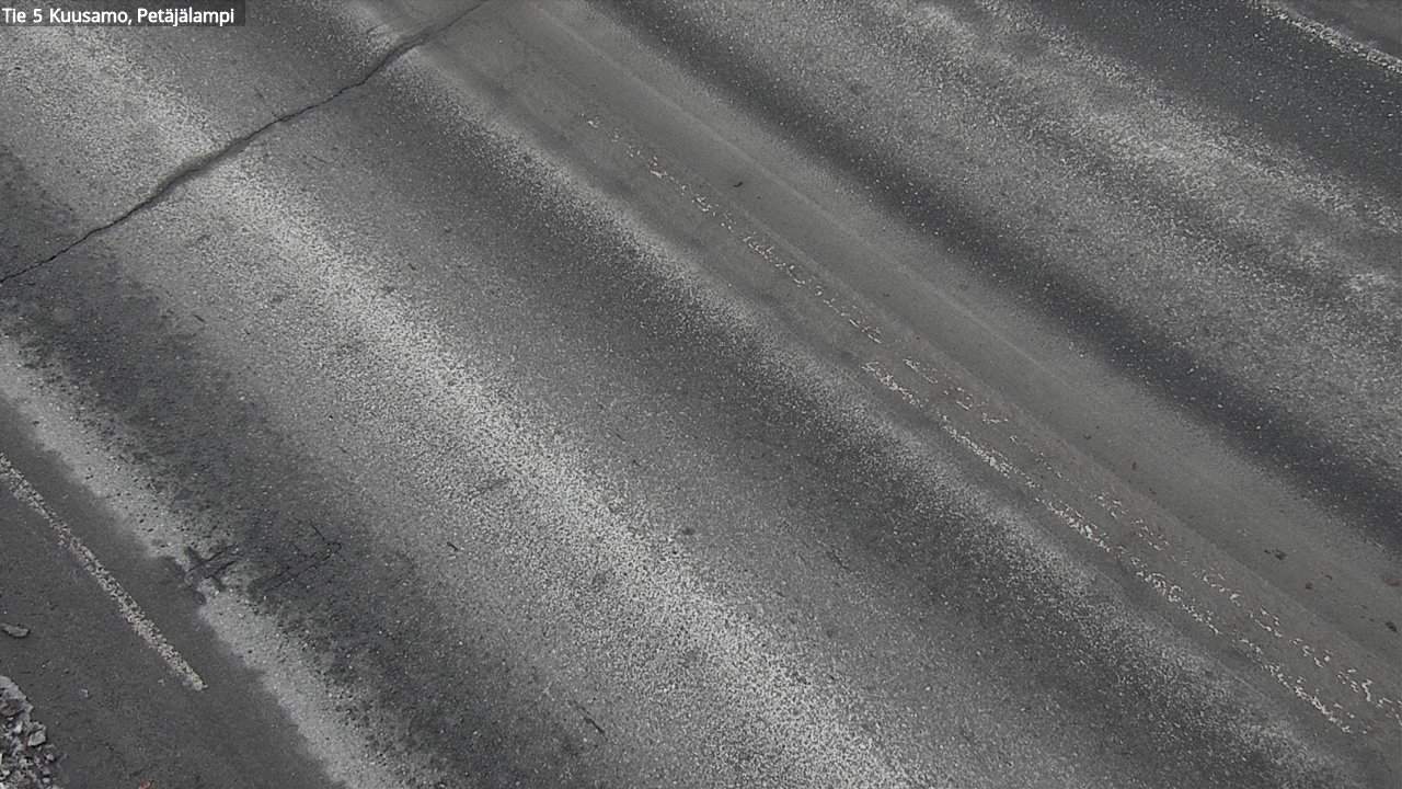 Weather Camera Image Road 5 Kuusamo, Petäjälampi, Kuusamo, Pohjois-Pohjanmaa