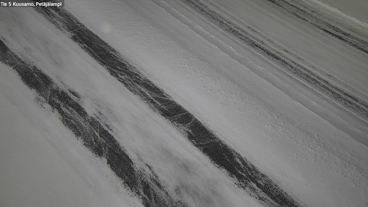 Weather Camera Image Road 5 Kuusamo, Petäjälampi, Kuusamo, Pohjois-Pohjanmaa