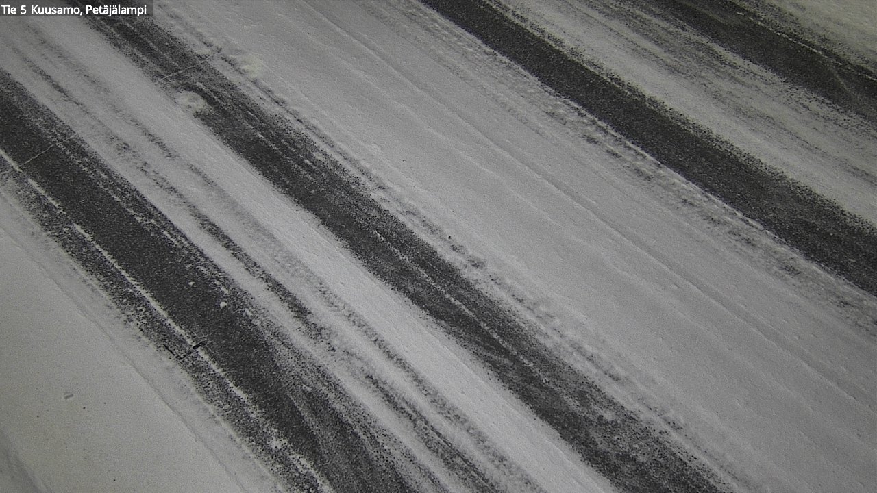 Weather Camera Image Road 5 Kuusamo, Petäjälampi, Kuusamo, Pohjois-Pohjanmaa