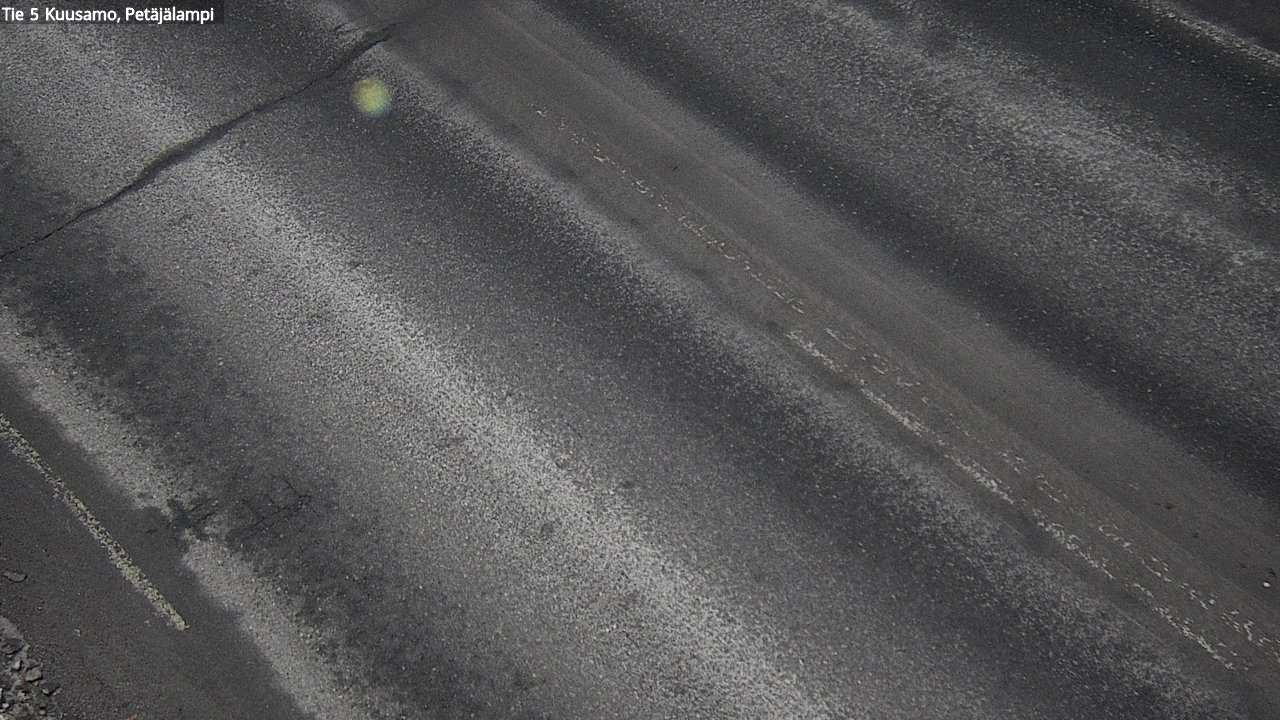 Weather Camera Image Road 5 Kuusamo, Petäjälampi, Kuusamo, Pohjois-Pohjanmaa