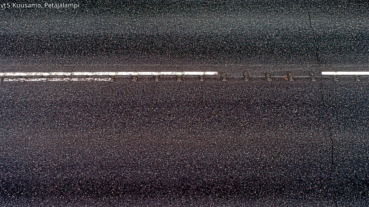 Weather Camera Image Väg 5 Kuusamo, Petäjälampi, Kuusamo, Pohjois-Pohjanmaa