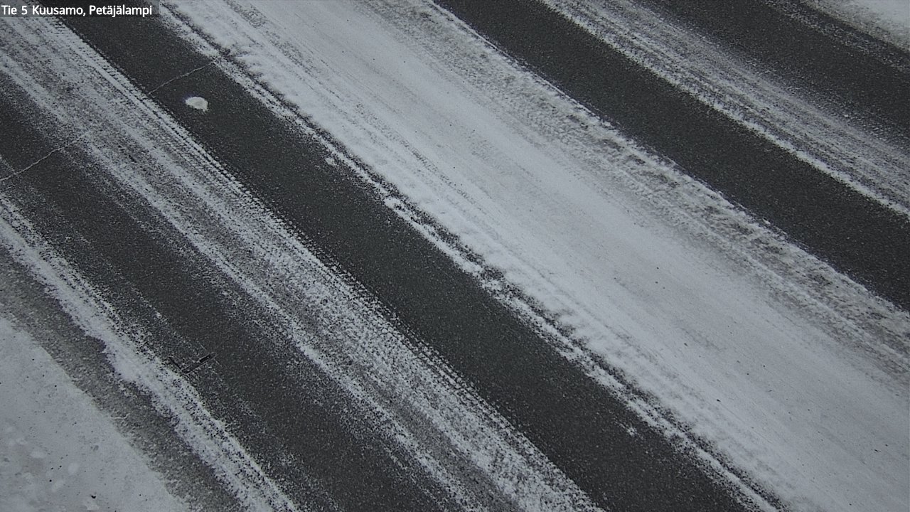 Weather Camera Image Road 5 Kuusamo, Petäjälampi, Kuusamo, Pohjois-Pohjanmaa