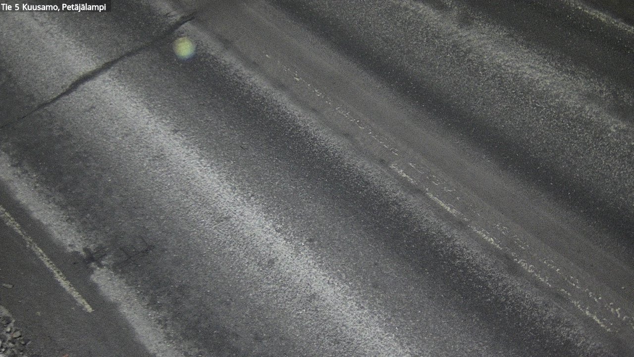 Weather Camera Image Road 5 Kuusamo, Petäjälampi, Kuusamo, Pohjois-Pohjanmaa