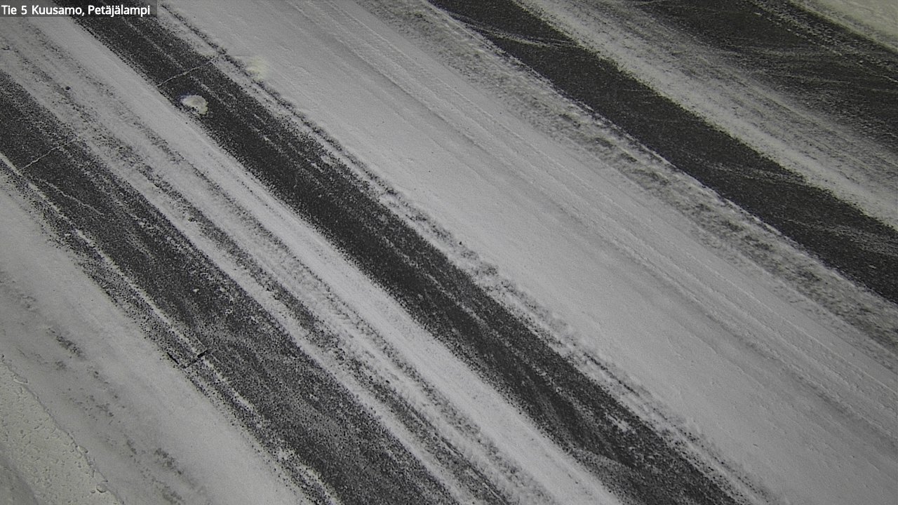 Weather Camera Image Road 5 Kuusamo, Petäjälampi, Kuusamo, Pohjois-Pohjanmaa