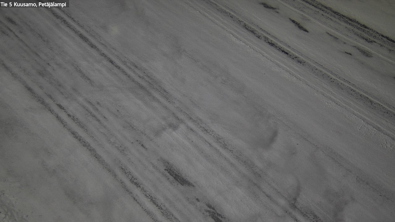 Weather Camera Image Road 5 Kuusamo, Petäjälampi, Kuusamo, Pohjois-Pohjanmaa