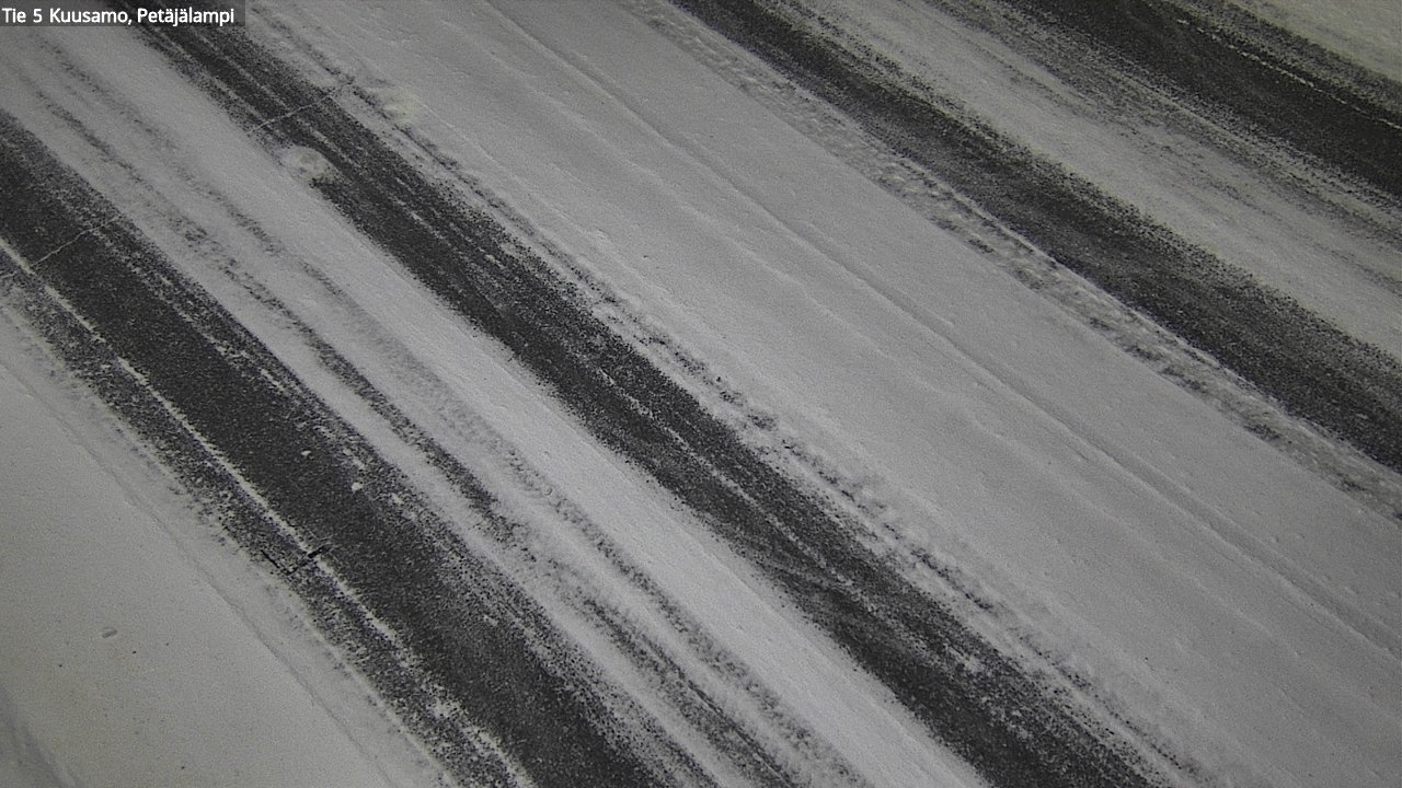 Weather Camera Image Road 5 Kuusamo, Petäjälampi, Kuusamo, Pohjois-Pohjanmaa