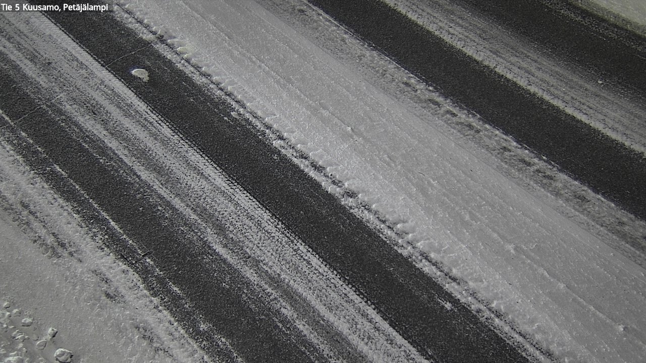 Weather Camera Image Road 5 Kuusamo, Petäjälampi, Kuusamo, Pohjois-Pohjanmaa