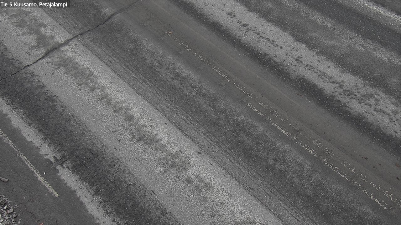 Kelikamerat Kuva Tie 5 Kuusamo, Petäjälampi, Kuusamo, Pohjois-Pohjanmaa