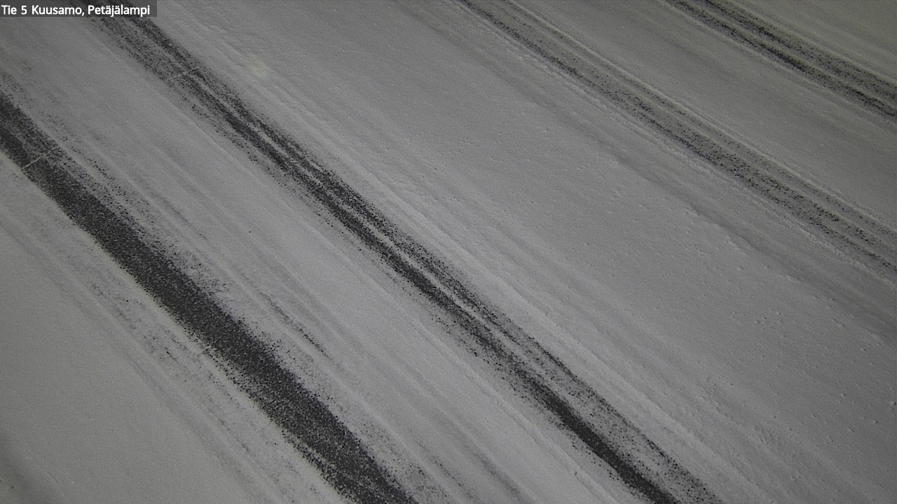 Weather Camera Image Road 5 Kuusamo, Petäjälampi, Kuusamo, Pohjois-Pohjanmaa