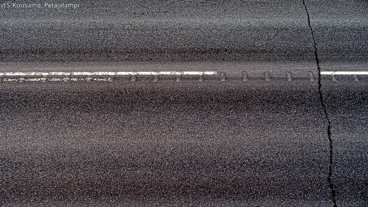 Weather Camera Image Väg 5 Kuusamo, Petäjälampi, Kuusamo, Pohjois-Pohjanmaa