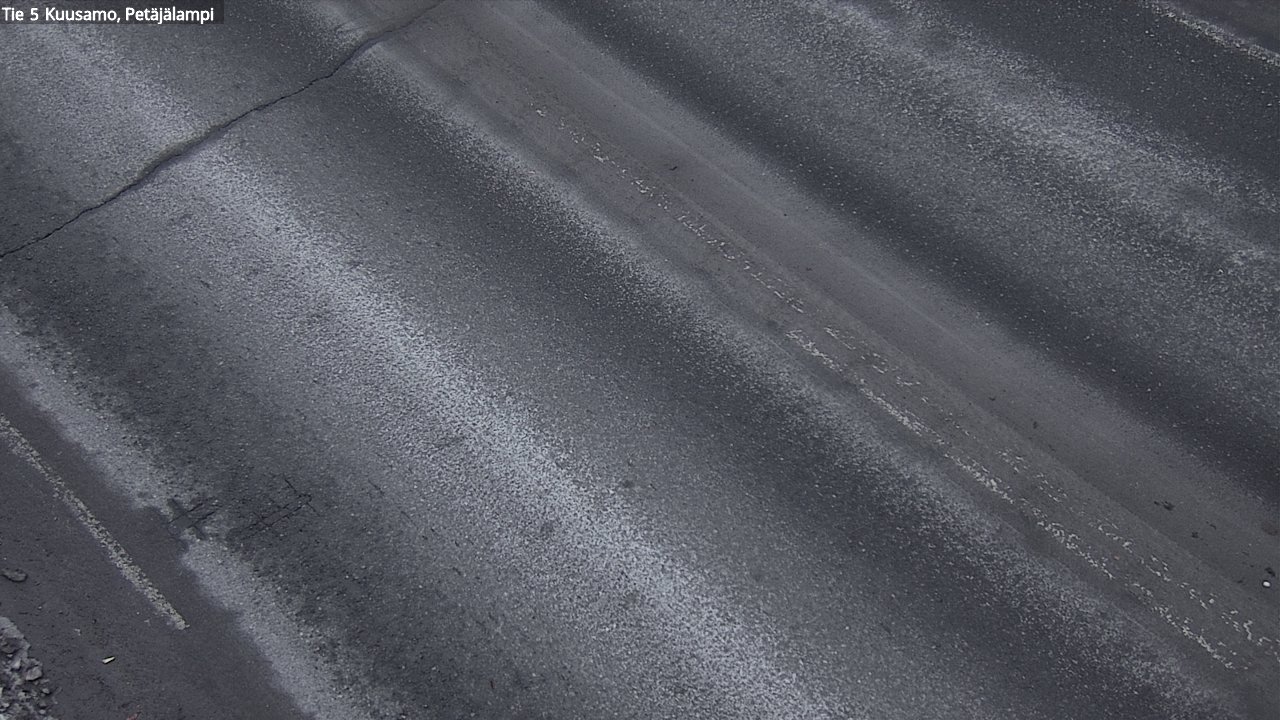 Weather Camera Image Road 5 Kuusamo, Petäjälampi, Kuusamo, Pohjois-Pohjanmaa