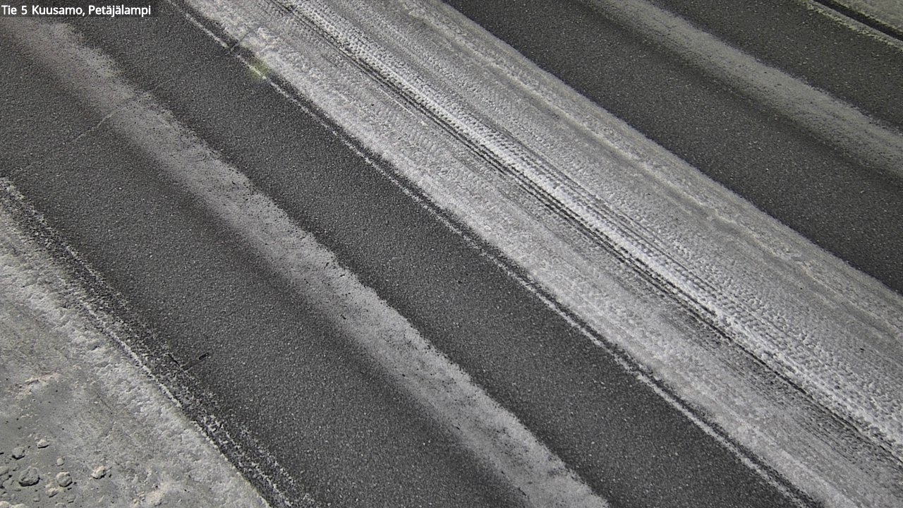Weather Camera Image Road 5 Kuusamo, Petäjälampi, Kuusamo, Pohjois-Pohjanmaa