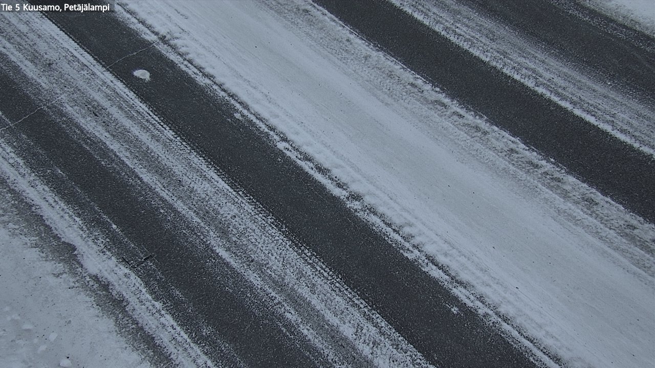 Weather Camera Image Road 5 Kuusamo, Petäjälampi, Kuusamo, Pohjois-Pohjanmaa