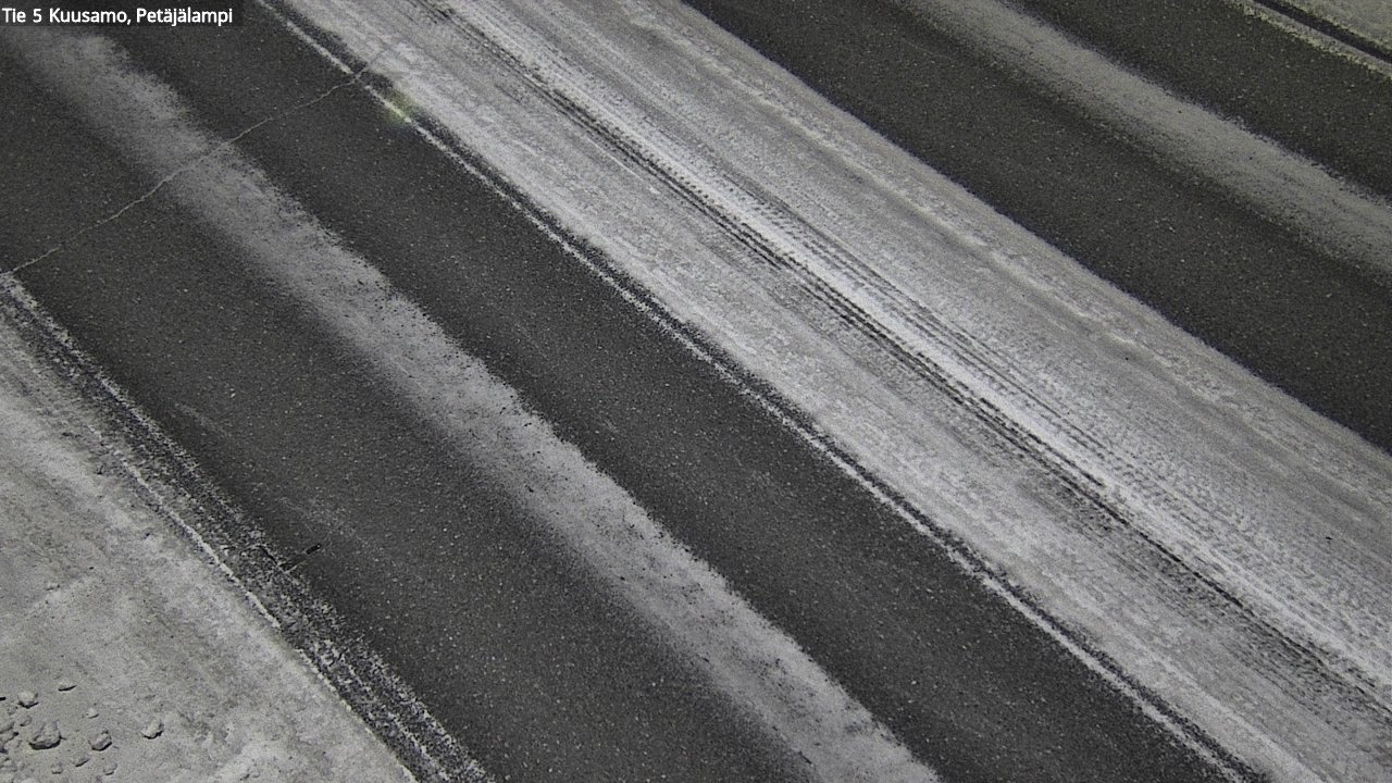 Kelikamerat Kuva Tie 5 Kuusamo, Petäjälampi, Kuusamo, Pohjois-Pohjanmaa