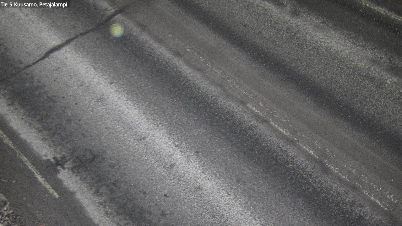 Weather Camera Image Road 5 Kuusamo, Petäjälampi, Kuusamo, Pohjois-Pohjanmaa