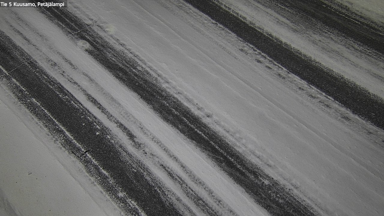Weather Camera Image Road 5 Kuusamo, Petäjälampi, Kuusamo, Pohjois-Pohjanmaa