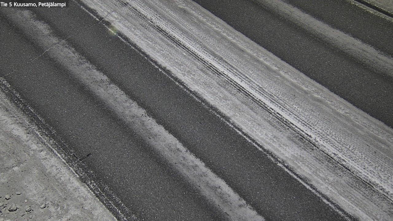 Weather Camera Image Road 5 Kuusamo, Petäjälampi, Kuusamo, Pohjois-Pohjanmaa