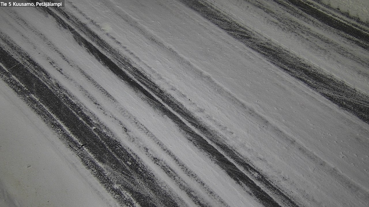 Weather Camera Image Road 5 Kuusamo, Petäjälampi, Kuusamo, Pohjois-Pohjanmaa