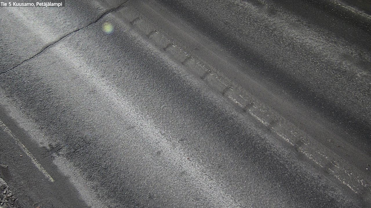 Weather Camera Image Road 5 Kuusamo, Petäjälampi, Kuusamo, Pohjois-Pohjanmaa