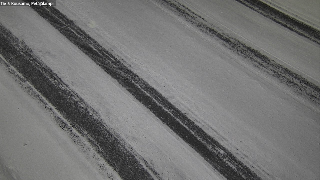 Weather Camera Image Road 5 Kuusamo, Petäjälampi, Kuusamo, Pohjois-Pohjanmaa
