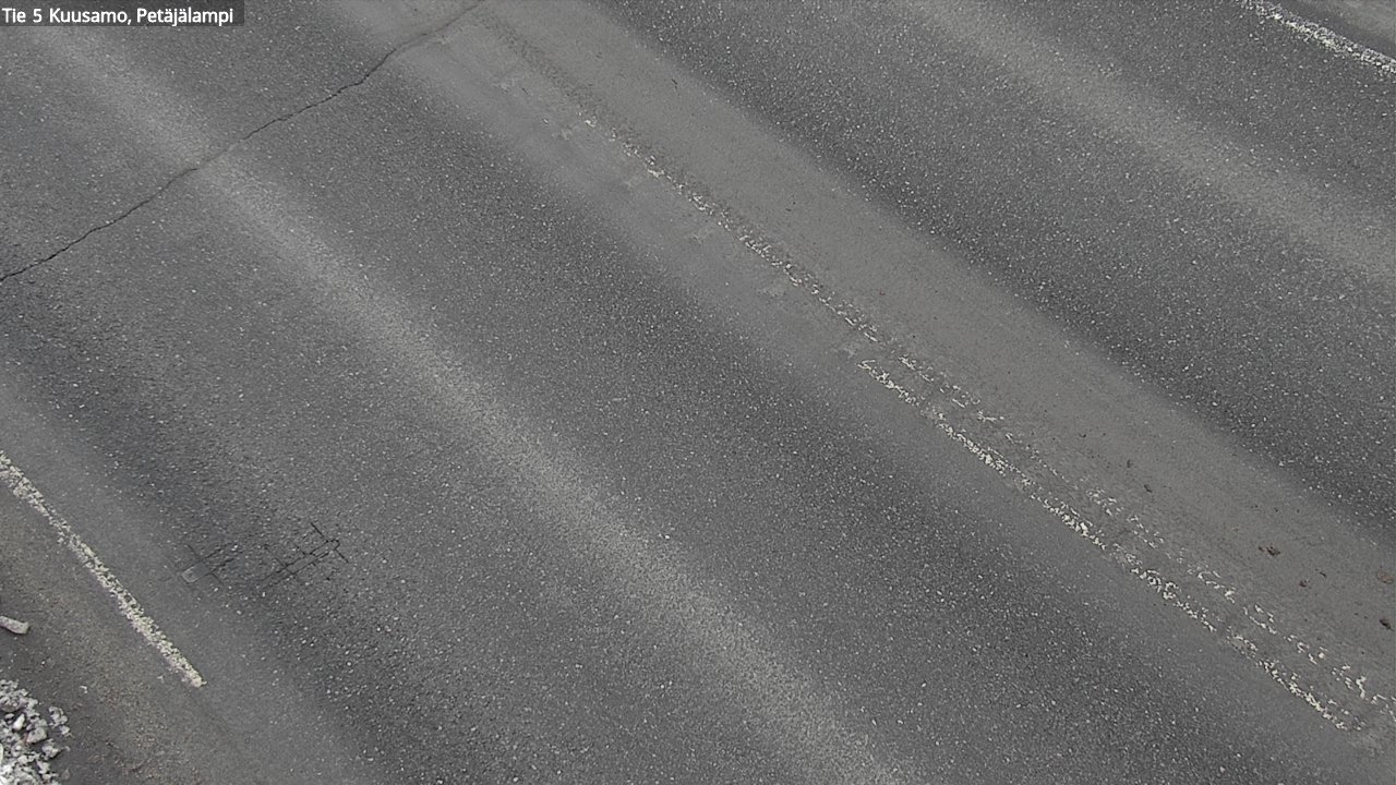 Kelikamerat Kuva Tie 5 Kuusamo, Petäjälampi, Kuusamo, Pohjois-Pohjanmaa