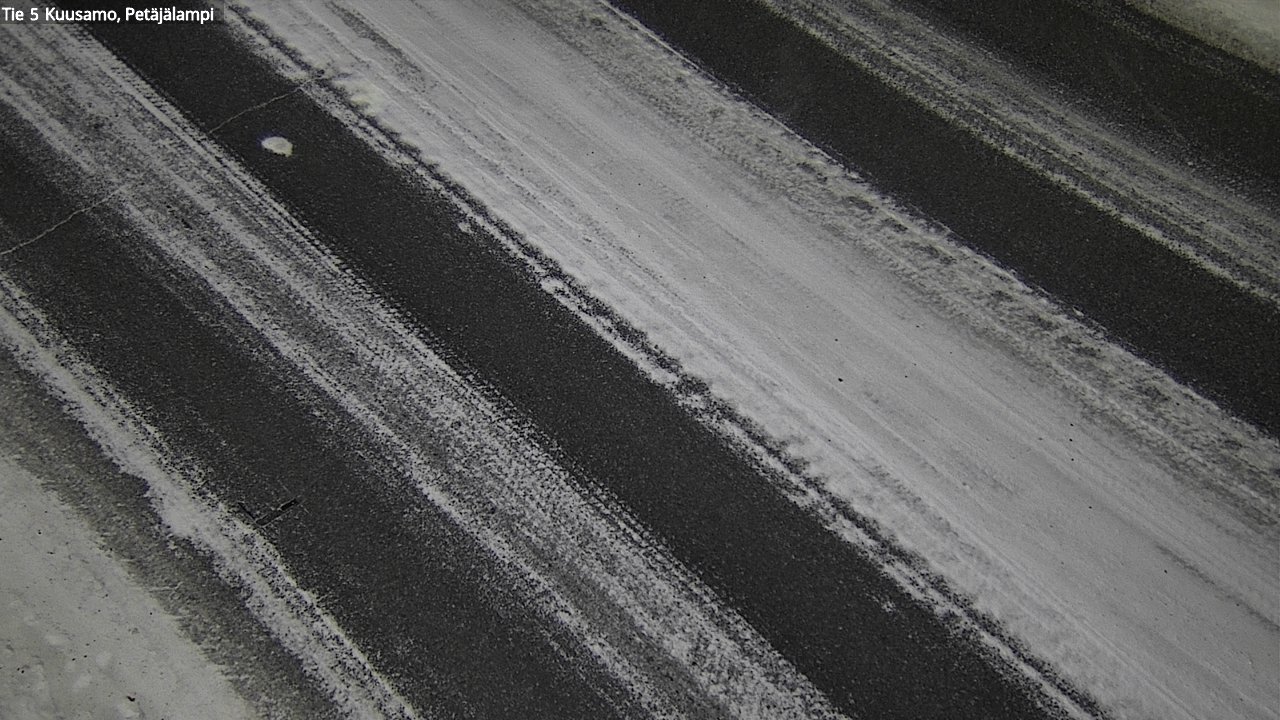 Weather Camera Image Road 5 Kuusamo, Petäjälampi, Kuusamo, Pohjois-Pohjanmaa