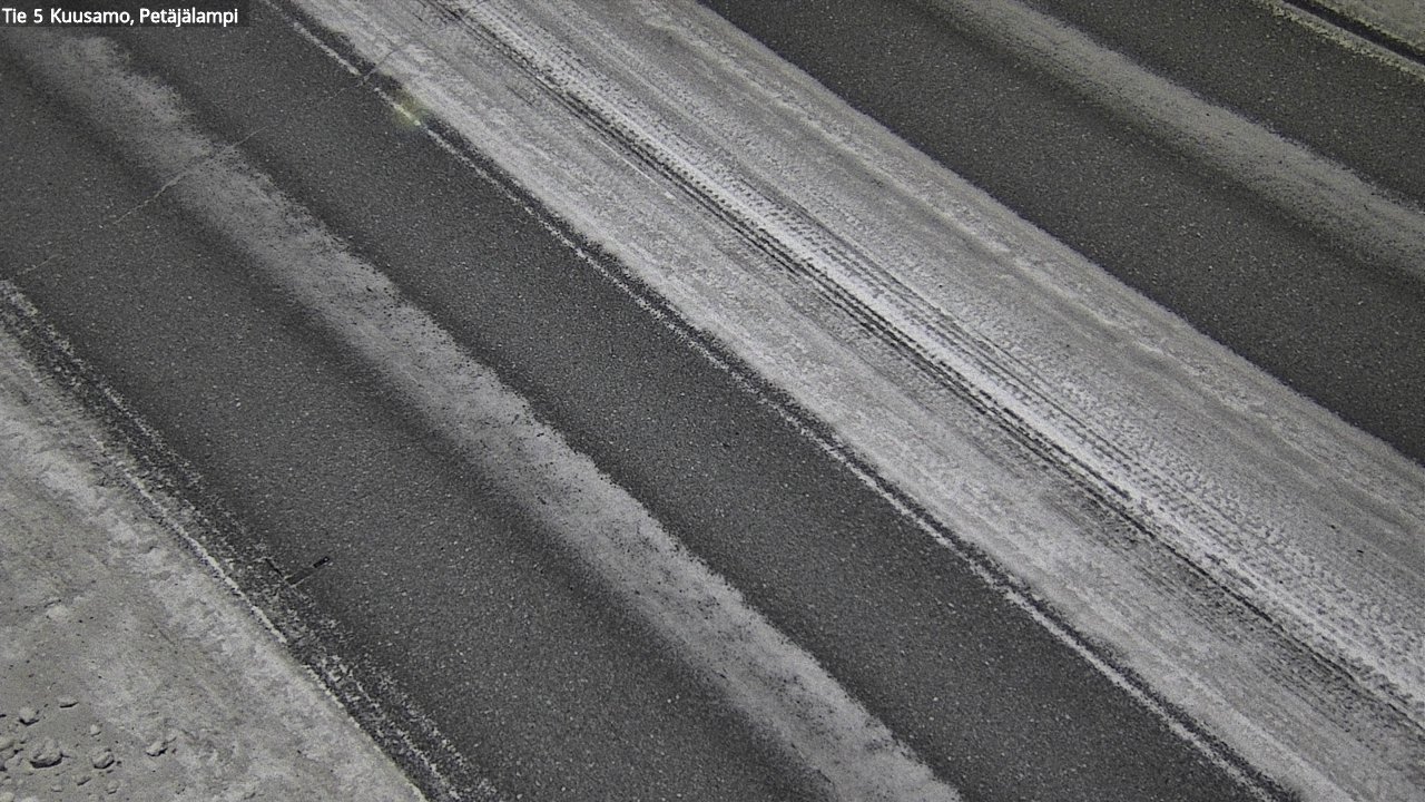Weather Camera Image Road 5 Kuusamo, Petäjälampi, Kuusamo, Pohjois-Pohjanmaa