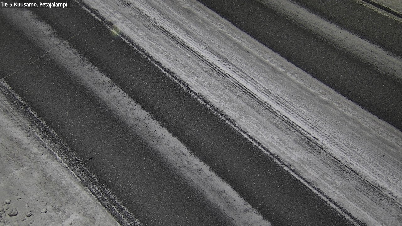 Kelikamerat Kuva Tie 5 Kuusamo, Petäjälampi, Kuusamo, Pohjois-Pohjanmaa