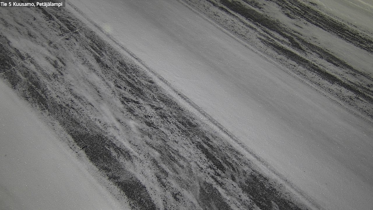 Weather Camera Image Road 5 Kuusamo, Petäjälampi, Kuusamo, Pohjois-Pohjanmaa