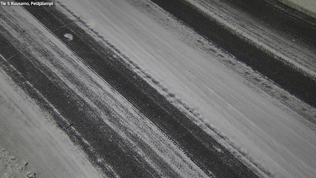 Weather Camera Image Road 5 Kuusamo, Petäjälampi, Kuusamo, Pohjois-Pohjanmaa