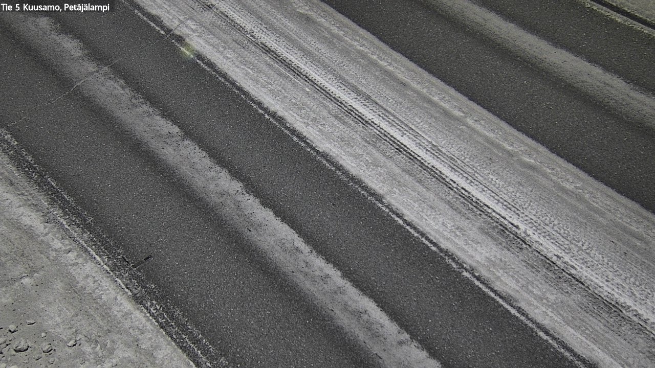 Weather Camera Image Road 5 Kuusamo, Petäjälampi, Kuusamo, Pohjois-Pohjanmaa