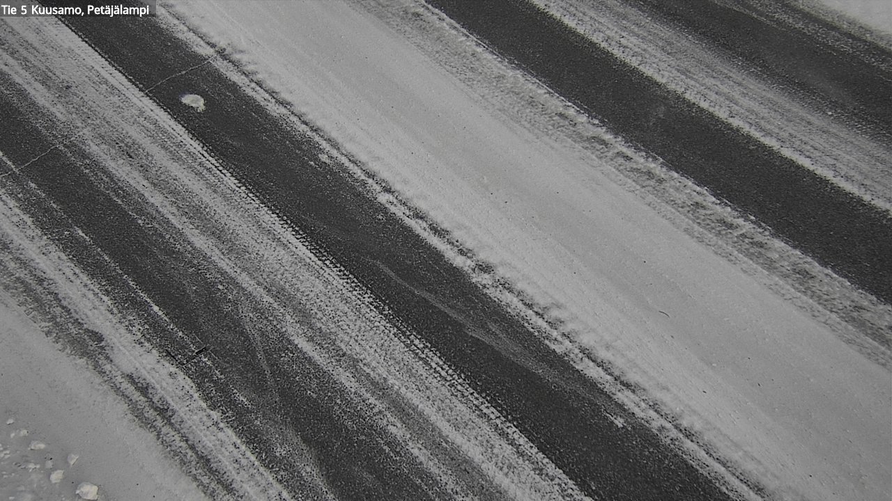 Weather Camera Image Road 5 Kuusamo, Petäjälampi, Kuusamo, Pohjois-Pohjanmaa