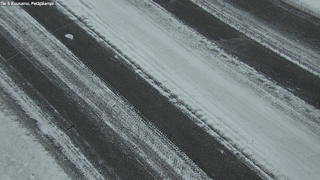Weather Camera Image Road 5 Kuusamo, Petäjälampi, Kuusamo, Pohjois-Pohjanmaa